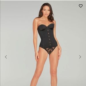 Agent Provocateur Mercy Corset Satin Bustier, 2